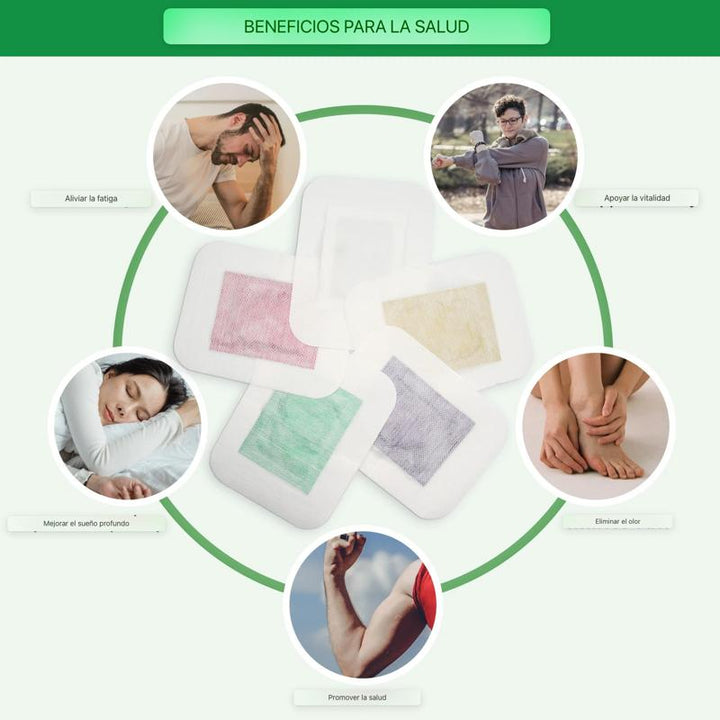 Transforma Tu Salud: Elimina Toxinas de Forma Natural con Nuestros Parches para tus pies