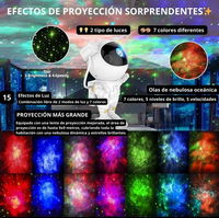 Ilumina tus Noches con el Proyector Astronauta – Aventuras Galácticas Te Esperan