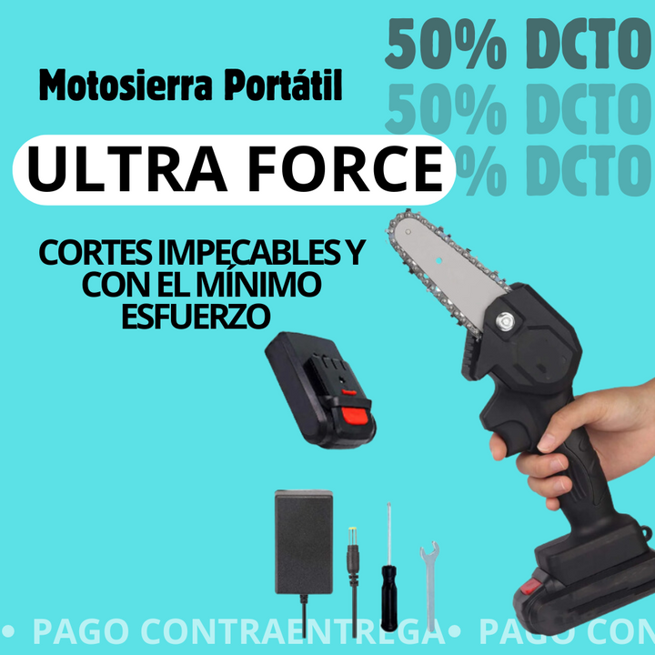 Motosierra Portátil: ¡Corte Profesional en tus Manos!