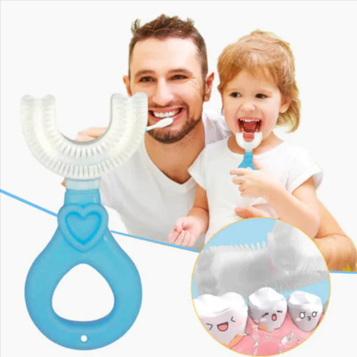 Revoluciona la Higiene Dental de tu Hijo con el Cepillo de Dientes en Forma de U