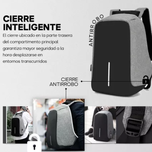 Bolso Antirrobo: ¡Protege Tus Cosas y Carga Tu Celular!