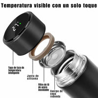 Tu Bebida Caliente o Fría: ¡Termo con Visor Digital!